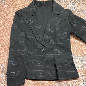 Black Fancy Blazer