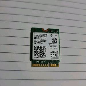 Intel WIFI 6 Card