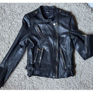 Leather Biker Jacket