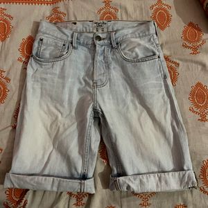 Pull And Bear Denim Shorts