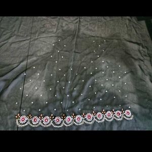 Diamond Work Saree