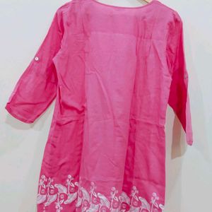 Global Desi Anarkali Style Short Kurta