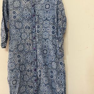 Simple Front Open Kurta