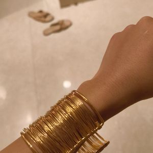 Golden Cuff Bracelet