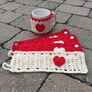 Crochet 🧶 Cup Cozy 😍😍