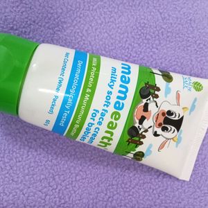 Mama Earth Milky Soft Face Cream For Babies