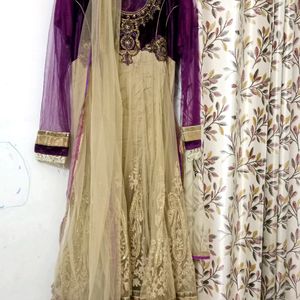 Violet Gown Heavy Dress