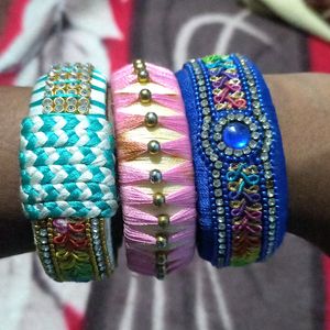 Silk Thread Bangles