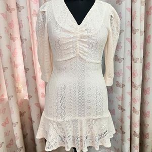 Ivory Lace Dress