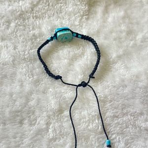 Blue Stone Hand Bracelet