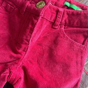 New Benetton Trouser Pants For 0years 23Cm