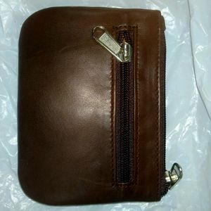 100% Pure Leather Wallet 👛 Purse Coins Pauch