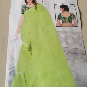 Chiffon Plane Saree