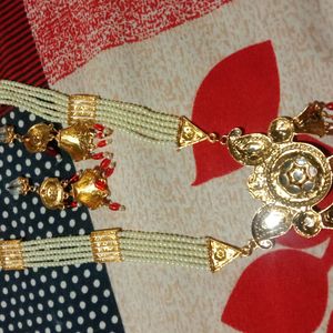 Rani Har Long Necklace With Earning