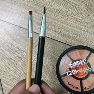 Insight Proconcealer Pallete,Vega Eye Curler,brush