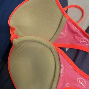 victorias secret pink bikini top