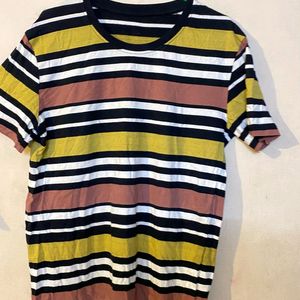 TULIPS🌷: Multicolored Strip Tshirt 👕