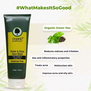 ORGANIC FRESH & GLOW FACE WASH