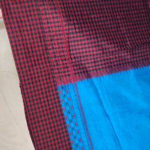 Sky Blue Colour Saree