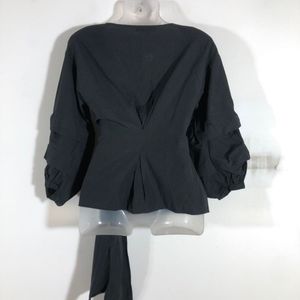 Black Wrap Around Top (Women’s)