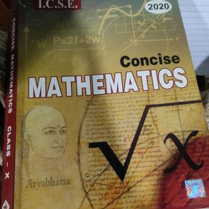 ICSE Concise Mathematics 10