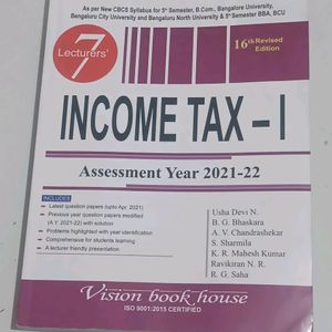 Income Tax 1 Book