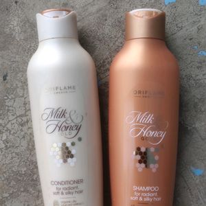 Oriflame Milk & Honey Shampoo Conditioner Combo