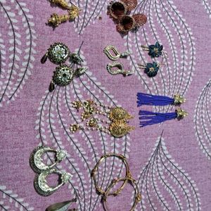 9 Earing 1 Bangles Set