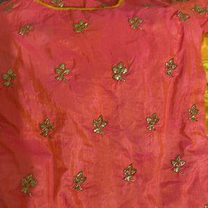 Haldi Or Ubtan Ready To Wear Suit