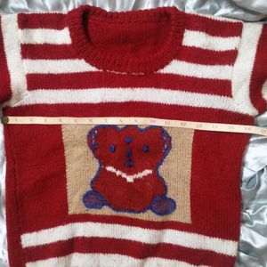 Hand Knitted Warm Sweater For Kids