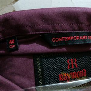 A Brand New  Dark Maroon Raymond's Formal Shirt