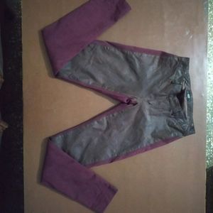 Price Reduced Leather Jeans For Size 30