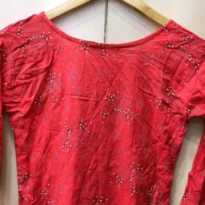 Pink Formal Kurti (Women)