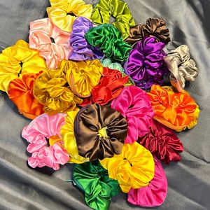 Zipper Scrunchies Pack Of 2