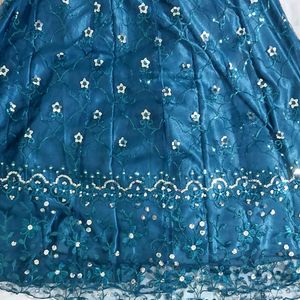 Bridal Navy Blue Designer  Lehenga