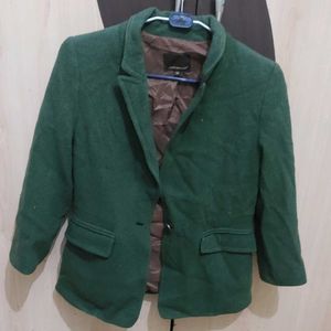 Green Colour Coat.