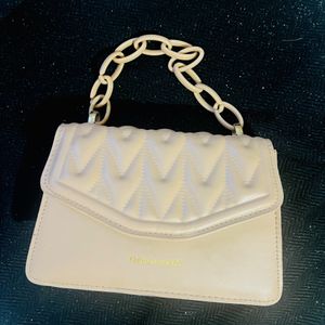 Beige Handbag