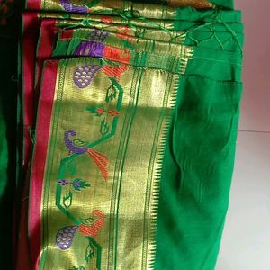 Green 💚 Paithani Saree