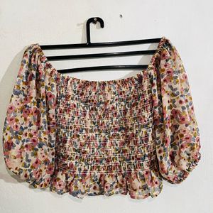 Twenty Dresses Floral Crop Top