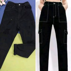 2 Combo Black Jeans✨#jeans #combo #blackjeans