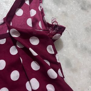 Polka Dot Short Frock