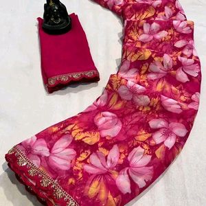 Soft Georgette Saree