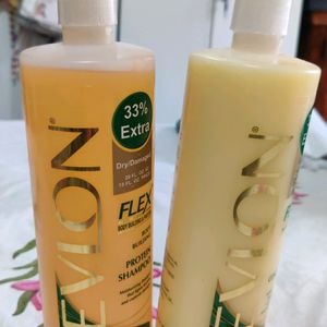 💆REVLON Protein Shampoo + Conditioner com