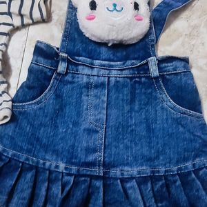 Baby Girl Dungarees COMBO pack Of 3