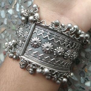 Oxidised Jhumka Bangle