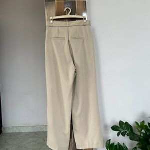 Belted Premium High Waist Trouser