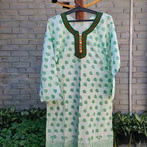 Beautiful Green Kurta