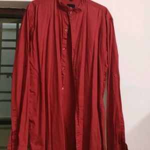 Red Mens Semi formal Shirts