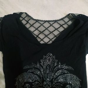 Black Lace Top