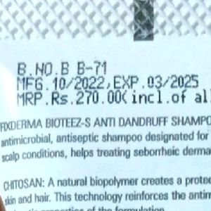 Fix Derma Anti dandruff Shampoo